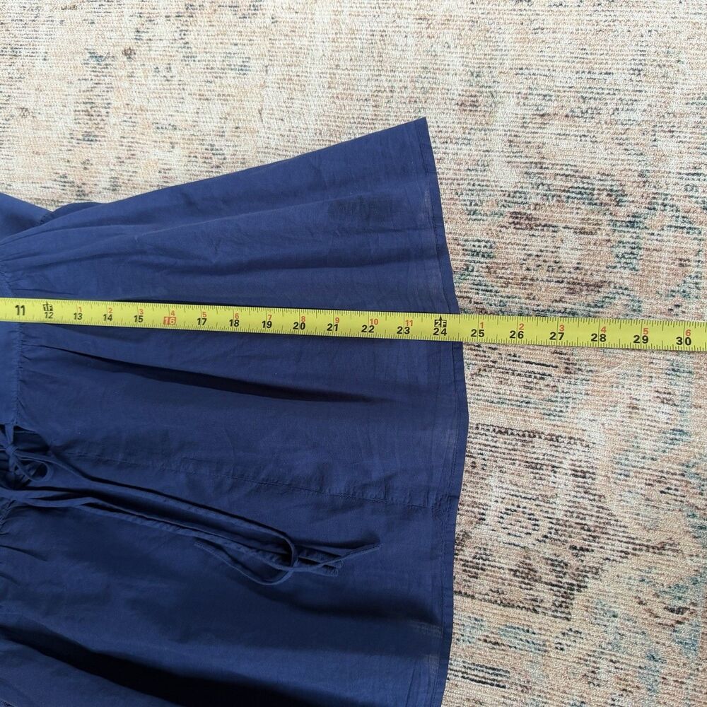 XIRENA Women's Kyra Tank Top 100% Cotton Nightshade Blue Medium MSRP $143 - Picture 7 of 12